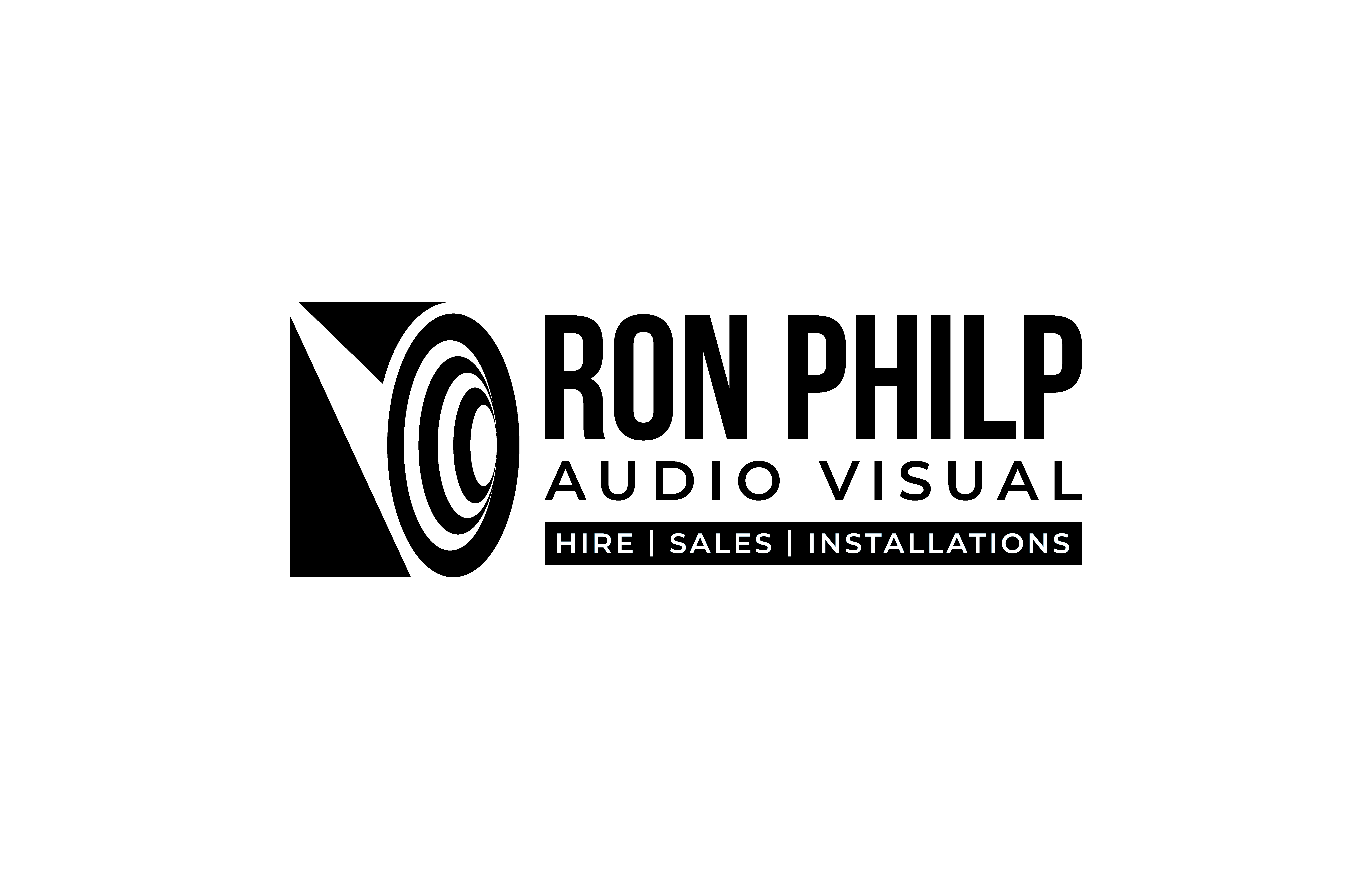 Ron Philp Audio Visual Logo
